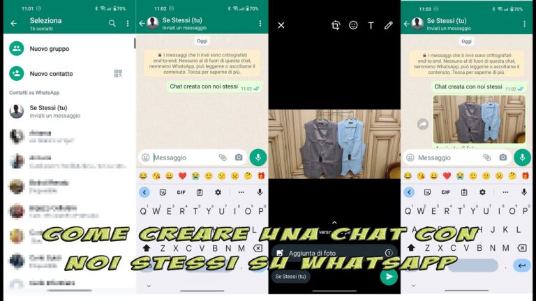 Productivity hack: creare un gruppo WhatsApp con te stesso