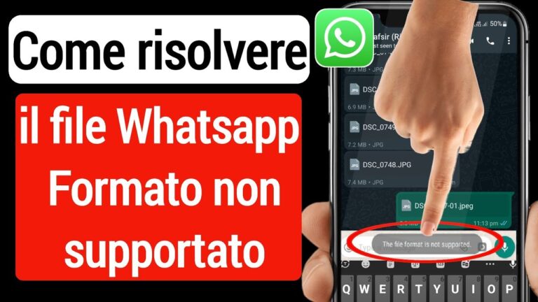 Messaggio non supportato su WhatsApp: ecco come risolvere il problema
