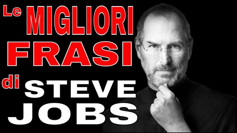 La celebre frase di Steve Jobs sull&#8217;importanza del lavoro: Il tuo lavoro riempie gran parte della tua vita, fai in modo che sia qualcosa che ami
