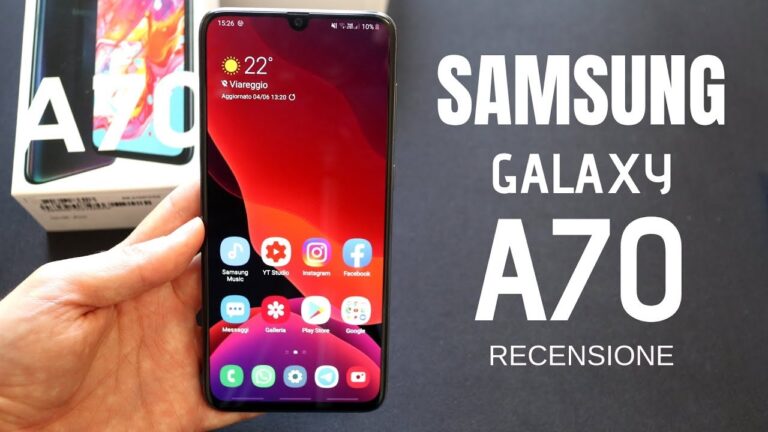 Svelato il mistero: Samsung A70