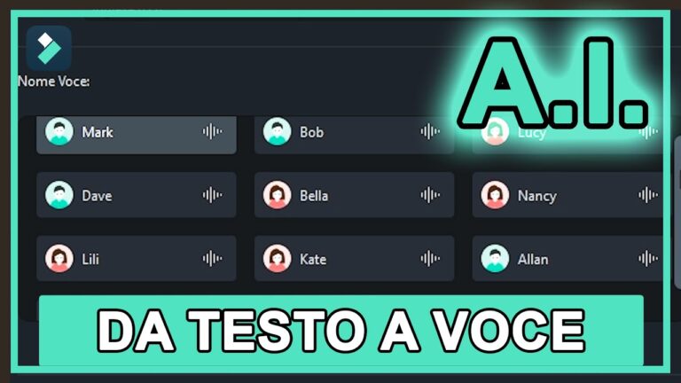 Esplorazione della Voce Narrativa