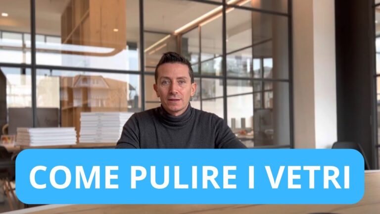 La frequenza ideale per la pulizia delle finestre