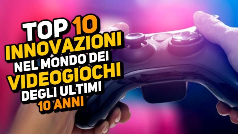 Nuove innovazioni nei videogiochi: il futuro del gaming
