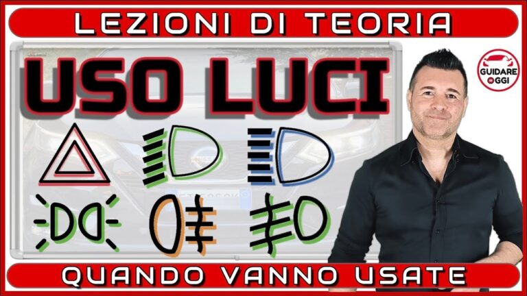 Guida al corretto utilizzo delle luci dell’auto