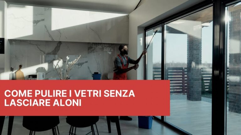 5 tecniche infallibili per pulire i vetri senza aloni