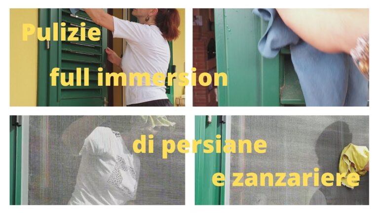 Consigli pratici per pulire efficacemente le zanzariere