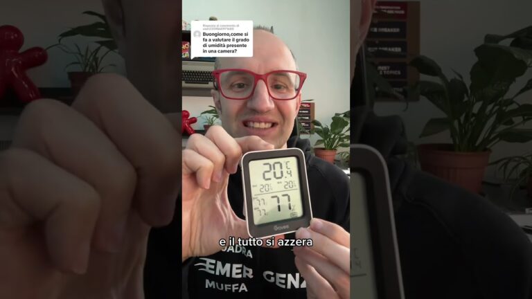 Come monitorare l’umidit&agrave; relativa: Guida rapida e efficace