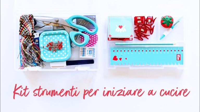 Materiali Essenziali per Corsi di Cucito